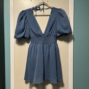 Forever 21 Blue Babydoll Dress